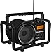 Sangean TB-100 (Toughbox) AM/FM/AUX-in Ultra Rugged Digital PLL Tuning Rechargeable Radio (Special Edition Black)