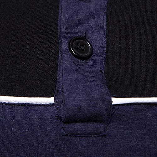 KLGDA Men's Long Sleeve Floral Embroidered Shirts Western Snap Denim Fashion Button Down Shirt Slim Blouse Top