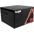 Yes4All Adjustable Soft Plyo Box, Jumping Trainer - For Plyometric Exercises and Conditioning, Multiple Height Variations