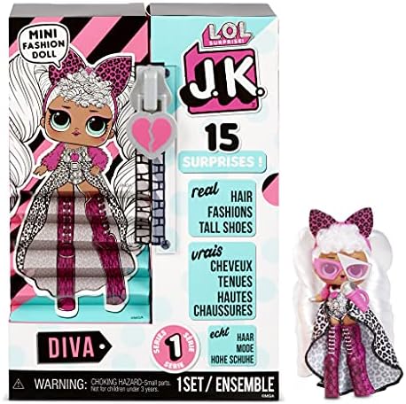 L.O.L. Surprise! | JK Mini Fashion Doll Diva with 15 Surprises Including Dress  Up Doll Outfits, 570752E7C price in UAE | Amazon UAE | kanbkam