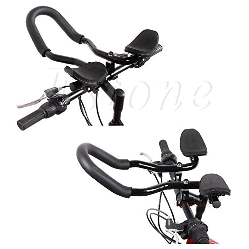Stebcece Adjustable Bike Bicycle Relax Rest Armrest Handlebar Aluminum Alloy Bar - Thumbnail 6