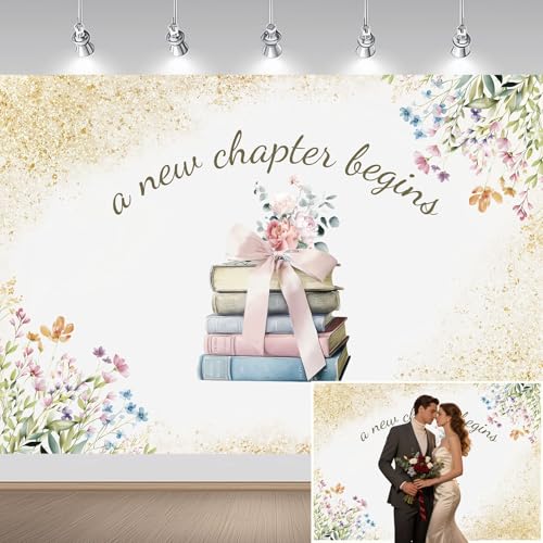 Raoycla Bridal Shower Backdrop Chapter Begins Baby