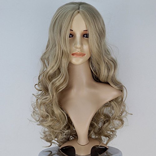 Cinderella Wig for Women, Adult Princess Cosplay Wigs Curly Halloween Christmas Fancy Ball - Image 4