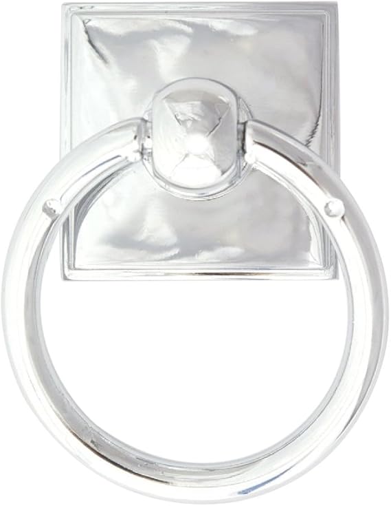 Alno A580PC Eclectic Modern Pulls, 23/8", Polished Chrome Towel