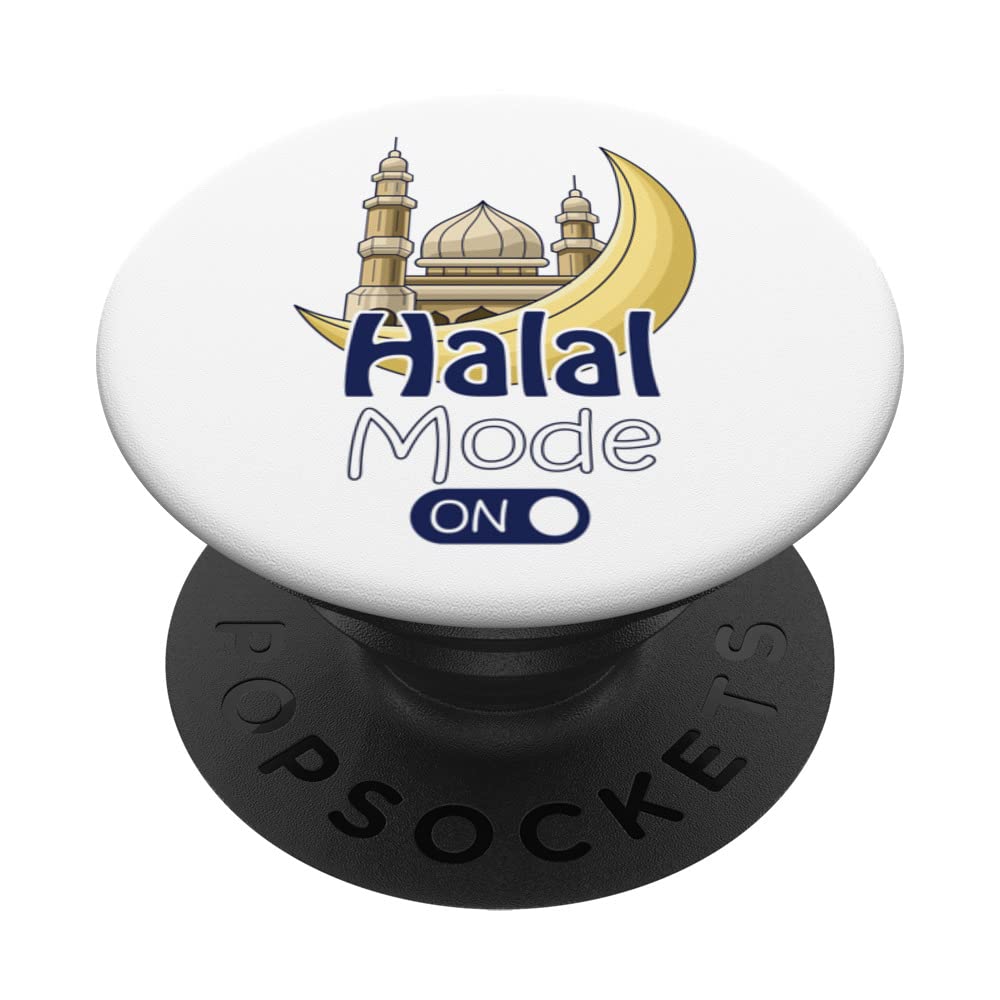 Halal Fasting Mode Ramadan On Cool Islamic fasting Gift Idea PopSockets Swappable PopGrip