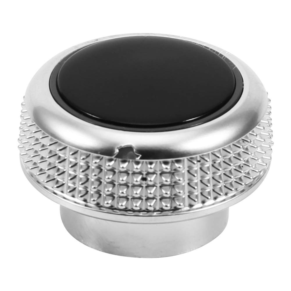 Auto Car Radio Volume Control Knob 8T0919070B Replacement for Stereo Knob Direct Fit ABS Material Easy Snap On Installation OEM Part Number Included