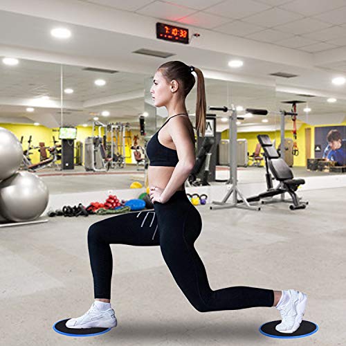 THREEMAO-Core-Exercise-SlidersFitness-Equipment-Idea-for-Abdominal-Full-Body-WorkoutDual-Sided-Use-on-Carpet-or-Hardwood-Floors