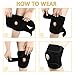 littlejian Knee Brace Support Sleeve,Open-Patella Stabilizer with Adjustable Strapping & Extra-Thick Breathable Neoprene Sleeve for Arthritis,Meniscus Tear,Running,Sports,Injury Recovery,Non-Bulky