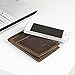 Rachiba Leather Bifold Wallet With Money Clip–Light-Brown Genuine Leather Wallet