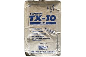 ERNST GRAIN'S Salt, Food Grade, Kosher Certified, 50 lbs