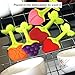 Baby Teething Toys BPA Free Soft Silicone Baby Fruit Teethers Toys with Pacifier Clip/Holder Non-Toxic, Soft, Durable and Freezer teether for Boys & Girls Infant and Toddler(5 Pack)