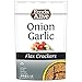 Foods Alive Onion Garlic Golden Flax Crackers, 4 Ounces