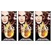 Garnier Olia Ammonia Free Permanent Hair Color, 100 Percent Gray Coverage (Packaging May Vary), 6.43 Light Natural Auburn, Red Hair Dye, Pack of 3