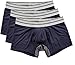 Mr. Davis Men's Trunks Cut Boxer Brief Underwear - 3 Pack