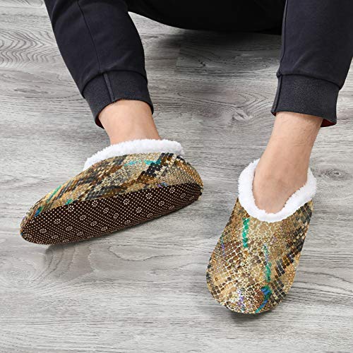 51BR0%2BrkNZL PUXUQU Zapatillas de casa para mujer, con estampado de serpiente, para casa, para dormitorio, para mujeres, hombres… PUXUQU Zapatillas de casa para mujer, con estampado de serpiente, para casa, para dormitorio, para mujeres, hombres… - Imagen 8