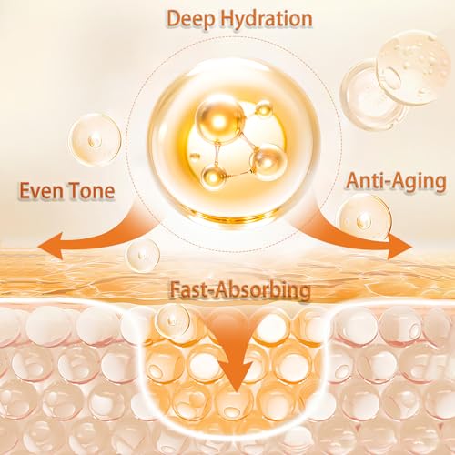 ABOTE Pure 4% Niacinamide Facial Serum with Pure 1.5% 3-O-Ethyl Ascorbic Acid | 1% Hyaluronic Acid | 1% Ceramide T5 (4fl.oz | 120ml)