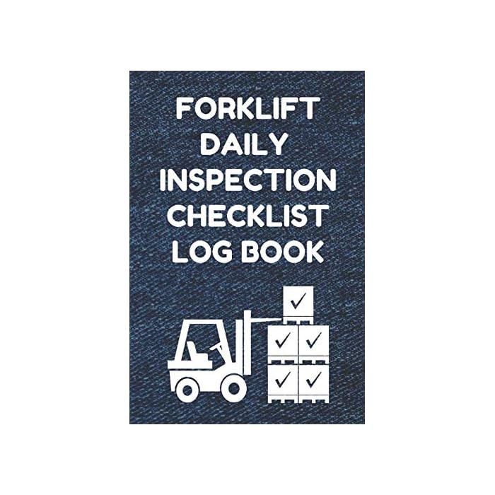 Buy Forklift Daily Inspection Checklist Log Book Forklift Operator