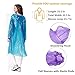 Emergency Hooded Rain Poncho by PengMei, 10 Packs Rain Poncho for Adults One Size Long Sleeves Disposable Camping Outdoor Assorted Colors 100% Waterproof