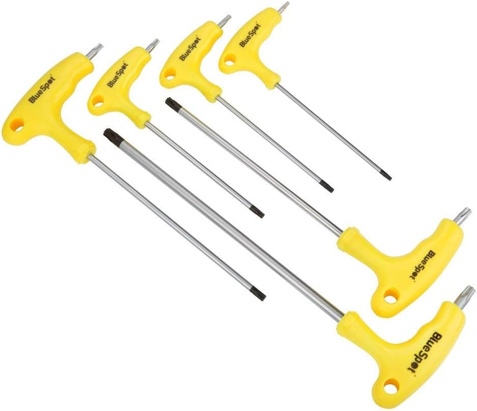 3 x Piece T Handle Torx Screwdrivers