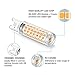G9 LED Bulb Dimmable, Warm White, 6W Equivalent 40W, 50W, 60W Halogen, 3000K, 540LM Light, AC 120V CRI 82, G9 Base (10 Pack) by Eco.Luma