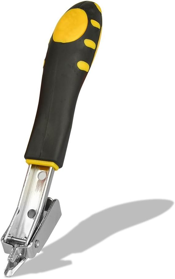WolfWill Upholstery and Construction Heavy Duty Staple Remover Tack Lifter Office Claw Tools Yellow: Home Improvement