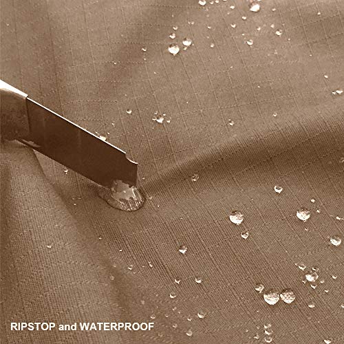 HARD LAND Mens Tactical Pants Waterproof Cargo Work Pants Ripstop Outdoor Hiking Hunting with