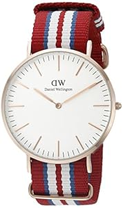 Image of Daniel Wellington Men's 0112DW Analog Display Japanese Quartz Multi-Color Watch