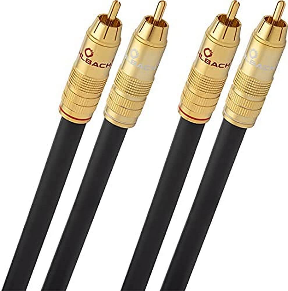 Oehlbach Audio Cable Master Set NF 214 RCA Cable Anthracite