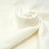 RTC Fabrics 42"/43" Wide 100% Cotton Flannel Solid White Color DIY Crafting, Quilt, Sewing Fabric By Bolt