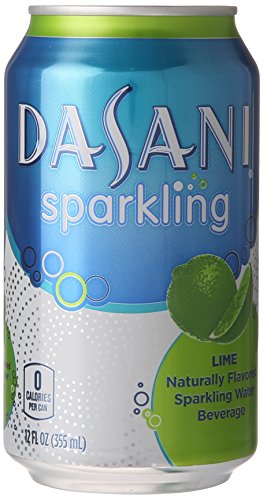 DASANI Sparkling Water, Lime, 12 ct