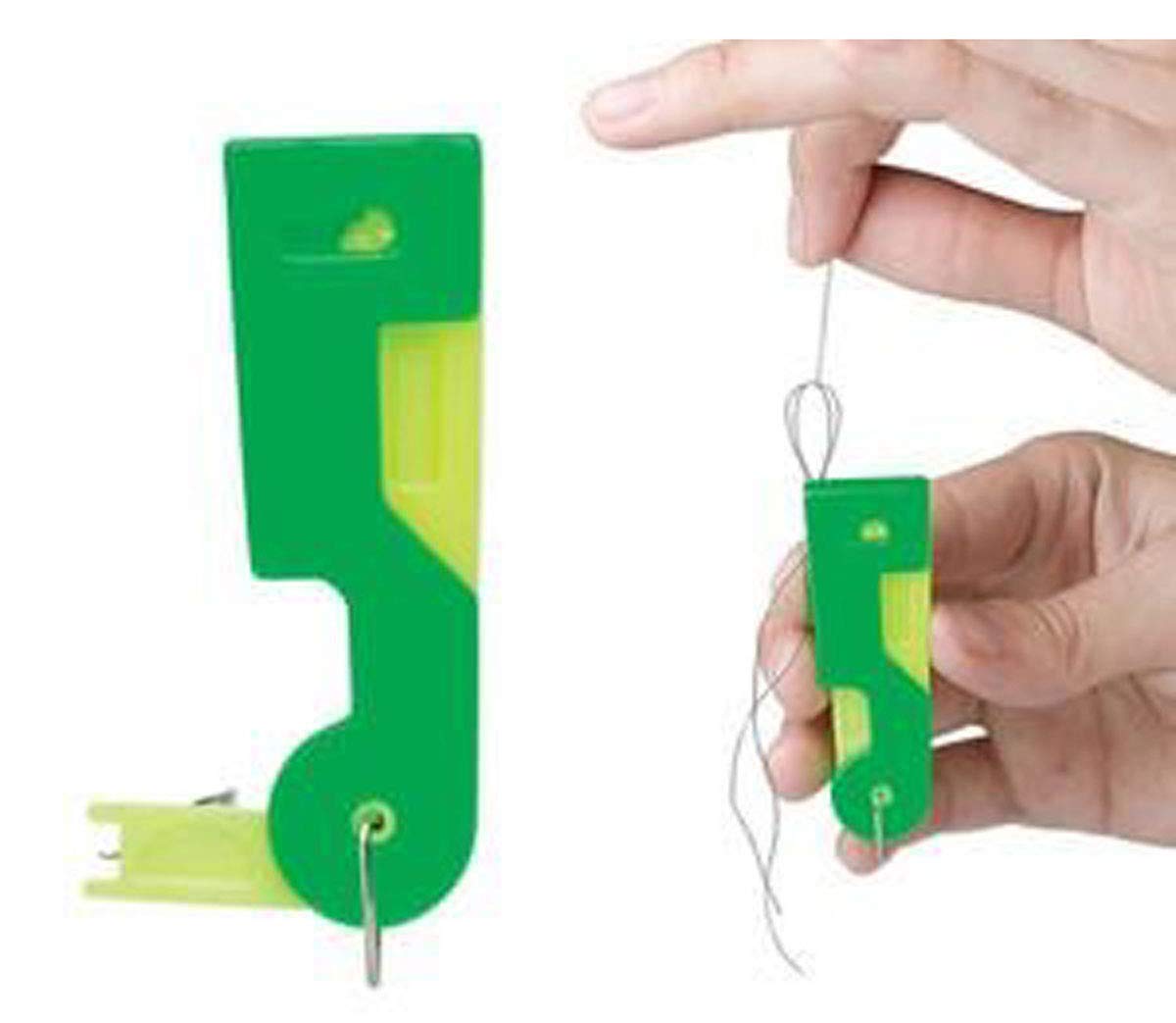 ExcitingDealz 1Pc Multicolor Automatic Plastic Needle Threader Thread