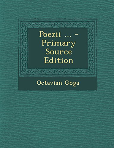 Poezii ... - Primary Source Edition (Romanian Edition)
