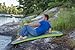 X-Lounger Ultralight Sleeping Pad Buckle Design Built-in Pillow Inflatable Camping Pad Mat Long-Lasting Waterproof Suitable for Camp Sleeping Bag Hammock Tent Perfect for Camping Picnic Hiking