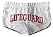 LIFEGUARD Juniors Size Hi-Cut Short (Medium, White)