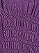 Anna-Kaci Peasant Maiden Boho Inspired Cap Sleeve Lace Trim Maxi Dress, Purple, X-Large