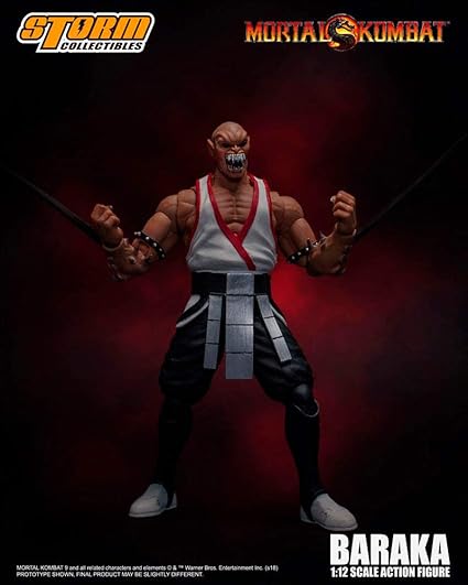 mortal kombat baraka action figure