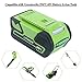 Epowon 6000mAh 40V Battery Compatible with GreenWorks G-MAX 40V 29472 29462 29252 20202 22262 25312 Cordless Chainsaw Power Tools