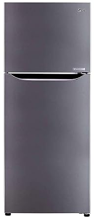 LG 260 L 2 Star Inverter Frost-Free Doube-Door Refrigerator (GL-C292SPZY, Shiny Steel)