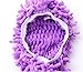 Heyuni. 1PC Mop Slippers Shoes Cover, Soft Washable Reusable Microfiber Foot Socks Floor Dust Dirt Hair Cleaner for Bathroom Office Kitchen House Polishing Cleaning