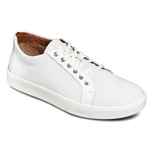 Allen edmonds men s classic sneaker 10 d(m) men 3733 wh…