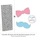 Big Dot of Happiness - Baby Gender Reveal Paper Straw Decor - Baby Shower Striped Decorative Straws - Set of 24