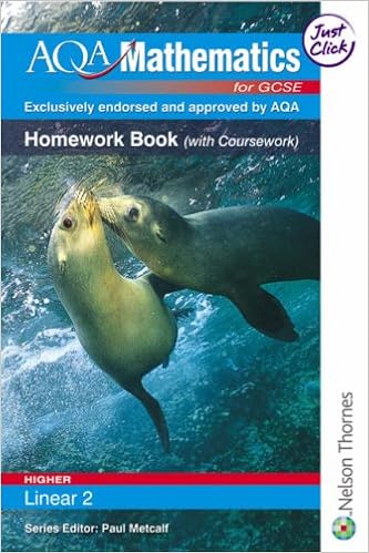 Buy Aqa Mathematcs For Gcse Homework Book With Coursework Book