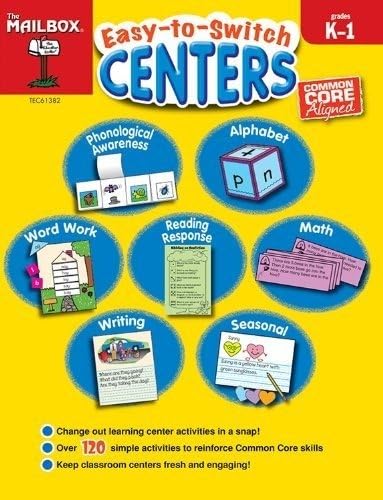 Easy-to-Switch Centers (Grs. K-1) (Easy-to-Switch Centers)
