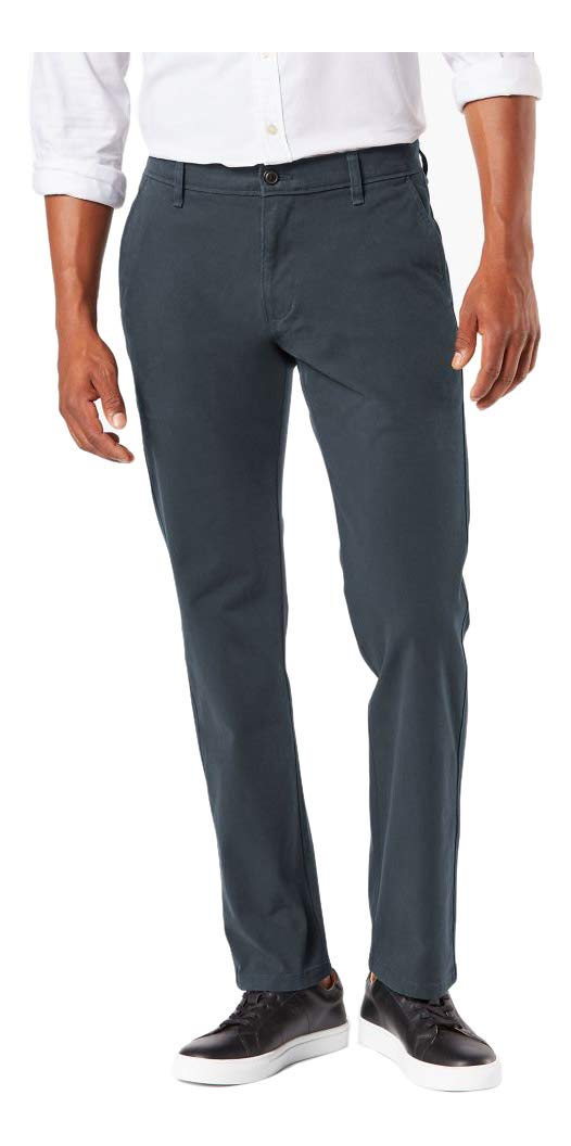 Dockers® Men’s Straight Fit Ultimate Chino With Smart 360 Flex (Regular and Big & Tall), Cool Slate, 42W x 30L