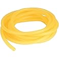 StonyLab Rubber Tubing, Pure Latex Amber Tubing Natural Rubber Tube 7/16 inch (12 mm) OD 5/16 inch (8 mm) ID Highly Elastic and Strong, 5 Meter