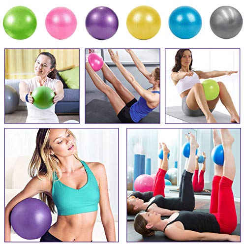 XIECCX Mini Yoga Balls 9 Inch Exercise Pilates Ball Therapy Ball
