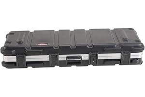 SKB ATA 61-Note Keyboard Case with Wheels, TSA Locking, Trigger Latch