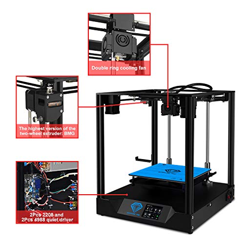 Two Trees 3D Printer Sapphire PRO High Precision CoreXY Structure DIY 3D Printer 220 x 220 x 220mm Printing Size with Power Resume Function/Off-line Print/3.5 inch Touch Display - Thumbnail 3