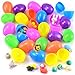 JOYIN 24 Pcs Prefilled Easter Eggs with Animal Puzzle, Animal Pencil Eraser Bulk Toys for Kids Boys Girls Easter Basket Stuffer, Easter Eggs Hunt, Party Favors, Classroom Prize