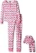 Dollie & Me Girls' Chevron Snugfit Sleepwear Set